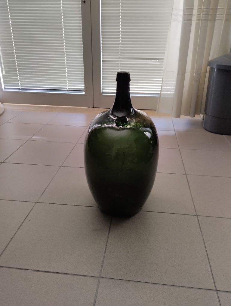 Garrafão antigo de vidro 20L