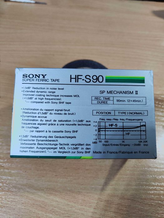 Kasety SONY HF-S90 NOWE 3 szt.