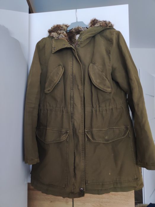 kurtka parka zara