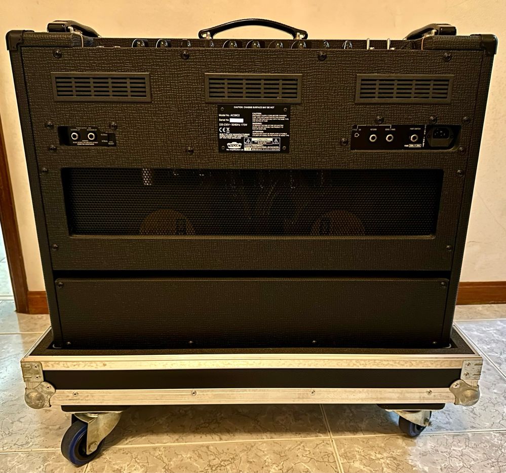 VOX AC30 C2 + Flight Case Santosom