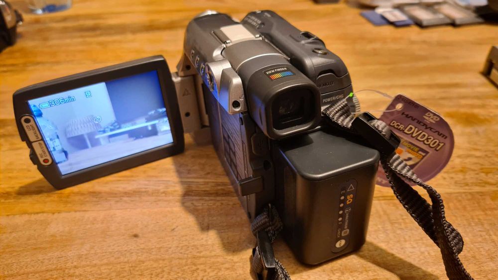 Sony Dcr-dvd301 kamera nie używana