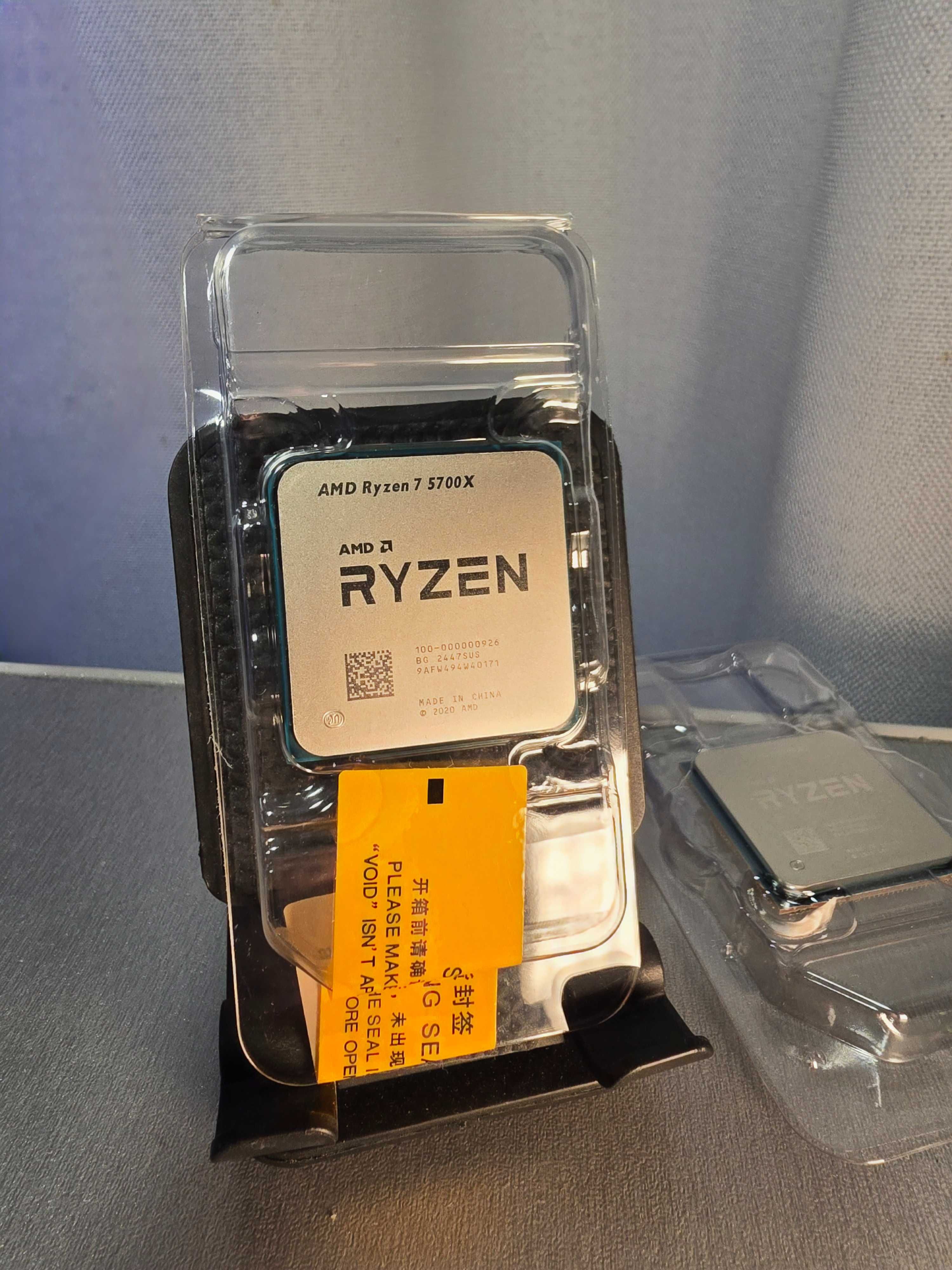 AMD Ryzen 5700x AM4 Новий з пломбами та гарантією, оптом та в роздріб