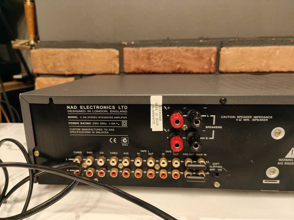 NAD C 340 ! Znakomity wzmacniacz STEREO ! TOP