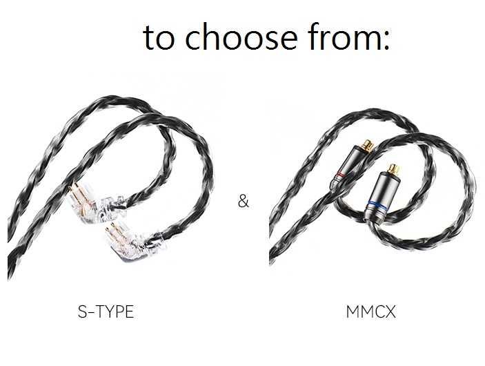 ⇒ QKZ Q1 MAX - это 16-и жильный кабель с сменными Jeck 2.5/3.5/4.4