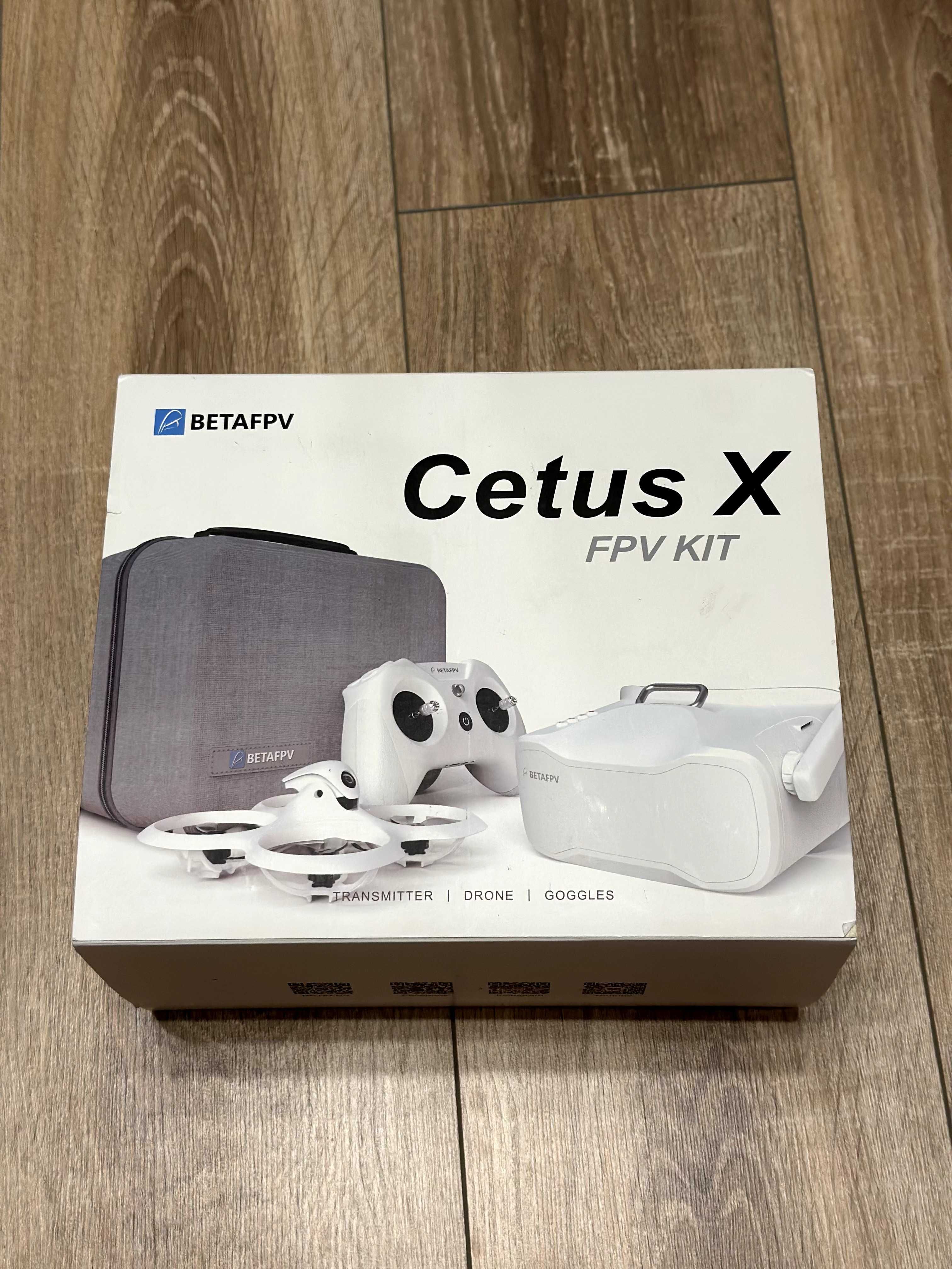 Навчальний дрон Betafpv Cetus X + батареї