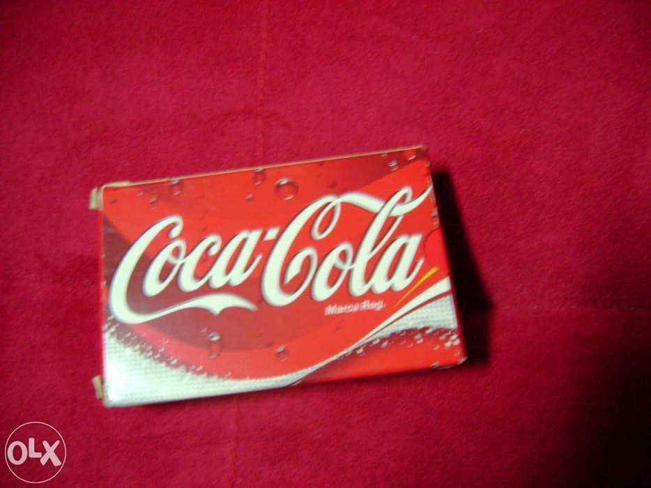 Baralho de cartas da Coca-cola novo