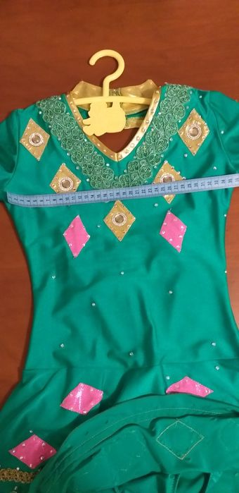 Vestido de patinagem.