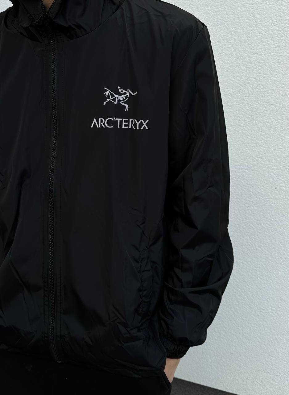 Arcteryx Gore-Tex / Вітровка чоловіча чорна куртка / Артерікс гортексі