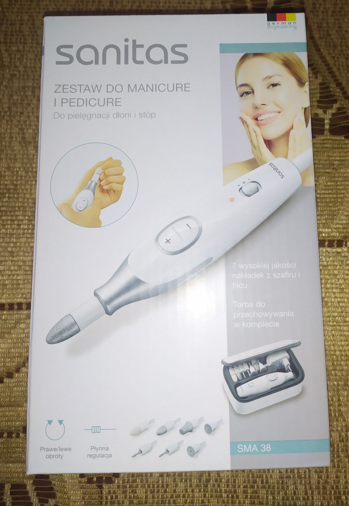 Zestaw do manicure i pedicure SMA 38 Sanitas