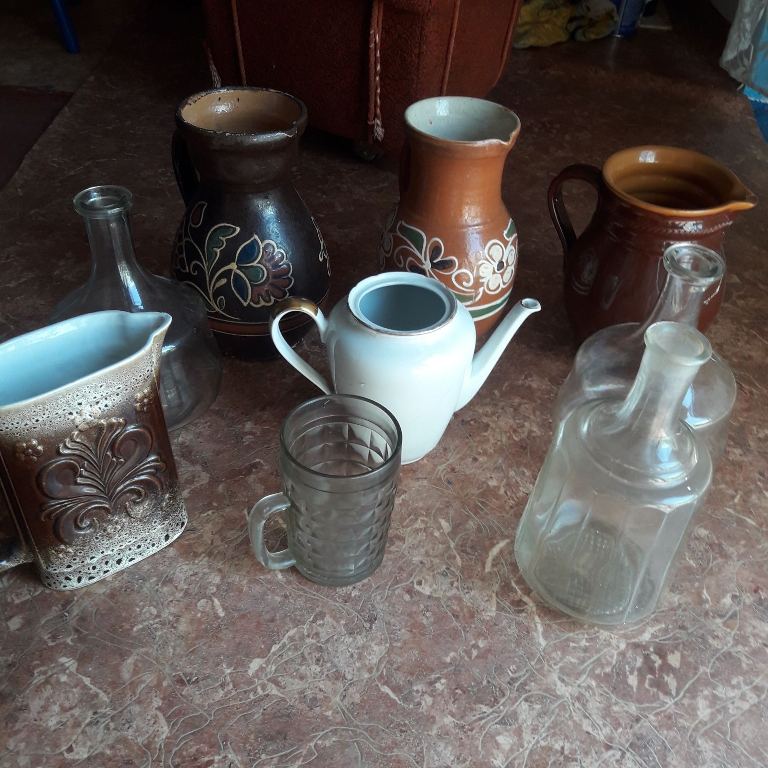 Продам  графины , бакал для пива  , все СССР.