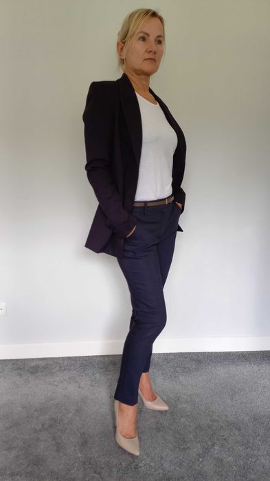 Marynarka granatowa 38/M C&A