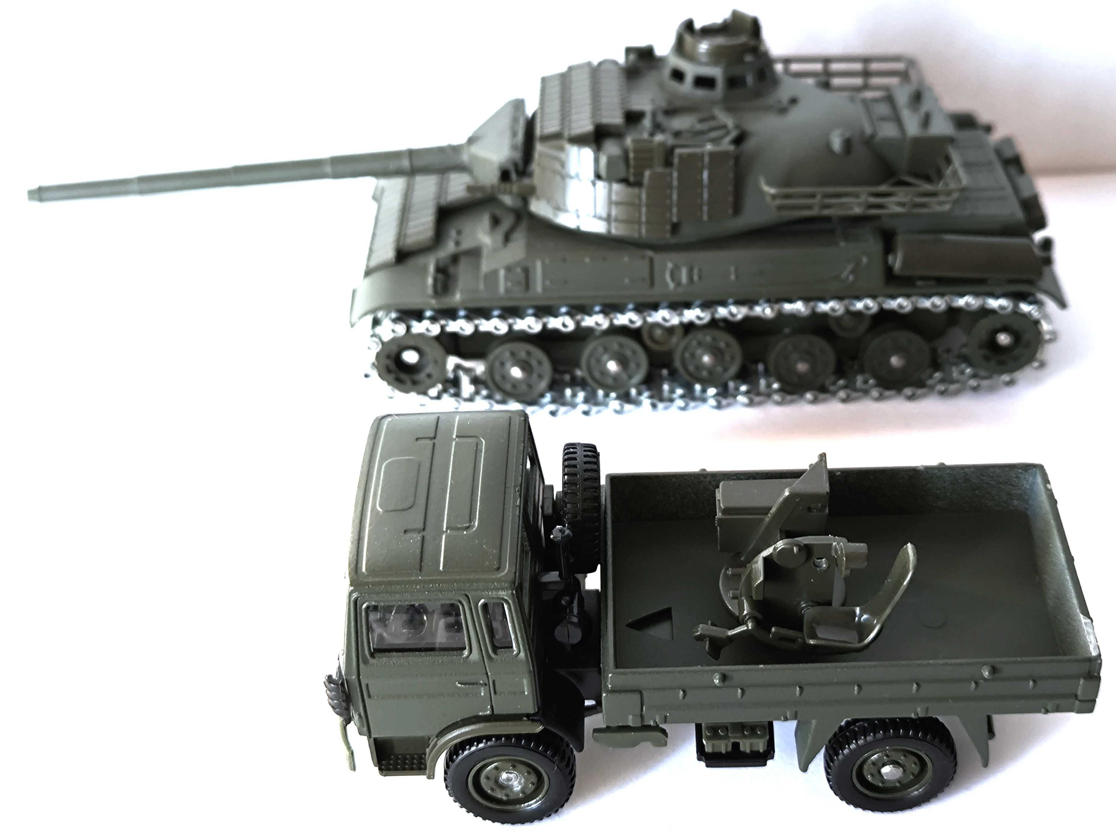 SOLIDO Camião Renault 1/50 e Tanque AMX 30T BRENUS 1/55 - Militar