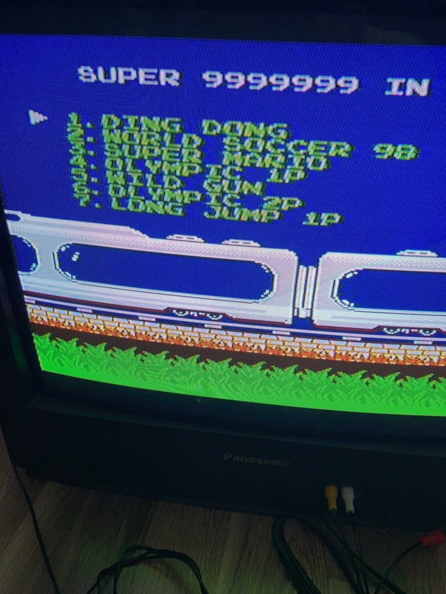 Gra Kartridż 999999 in 1 ! Mario! Soccer 98! Pegasus!