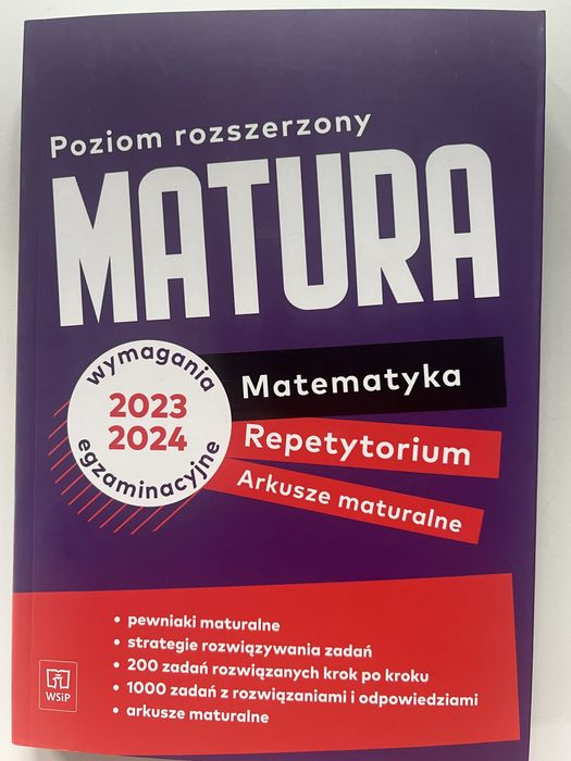 Matura repetytorium wsip matematyka poziom rozszerzony arkusze