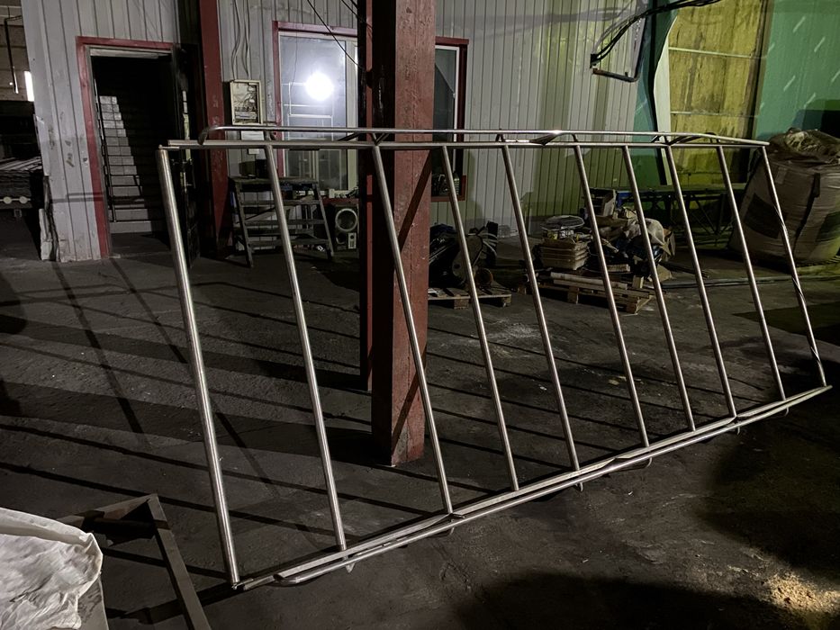 Багажник на дах ford transit з нержавійки