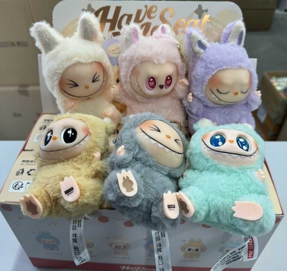 Игрушка лабубу брелок labubu Have a Seat оригинал ЕСТЬ ОПТ!