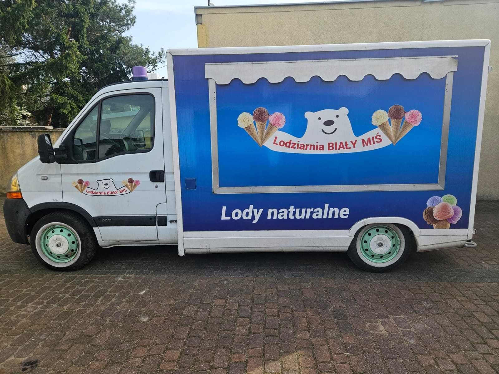 Renault Master lodziarnia foodtruck samochód do sprzedaży lodów