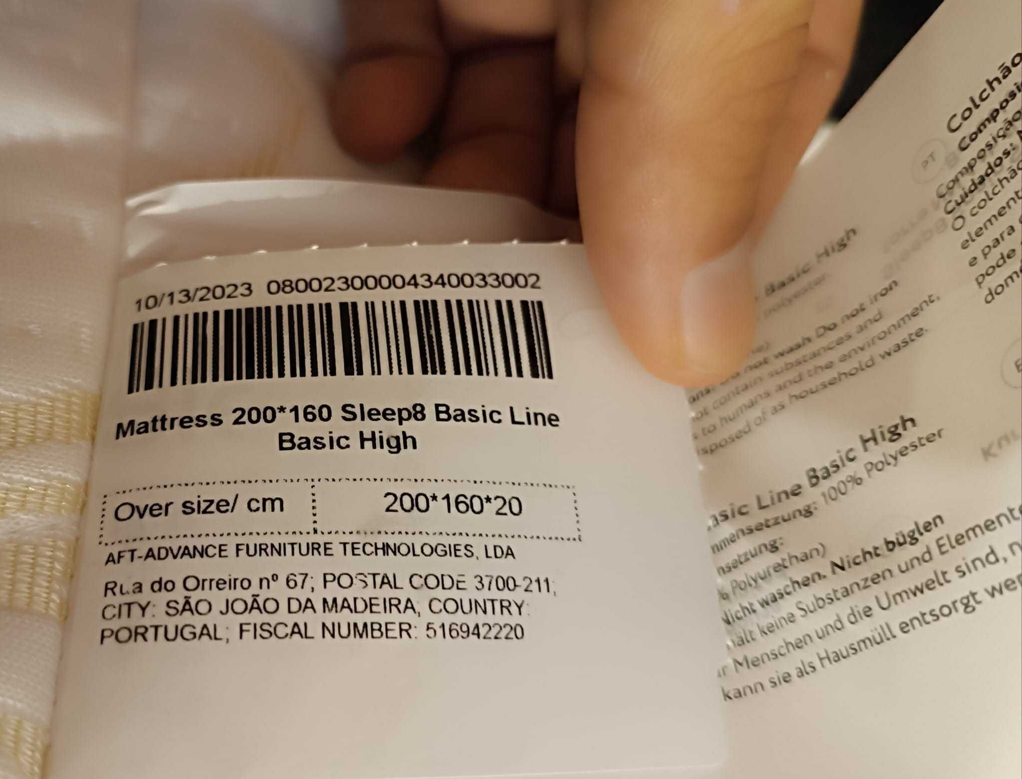 Vendo Colchão como NOVO 200x160