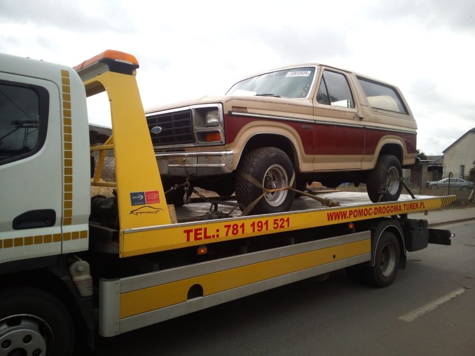 Pomoc Drogowa auto laweta transport maszyn ciągników rolniczych