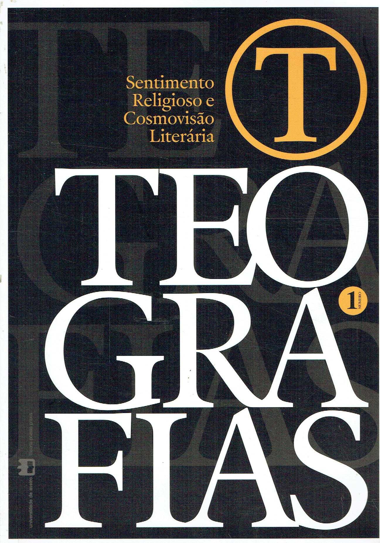 14339
Revista Teografias 
Sentimento Religioso e cosmovisão literária