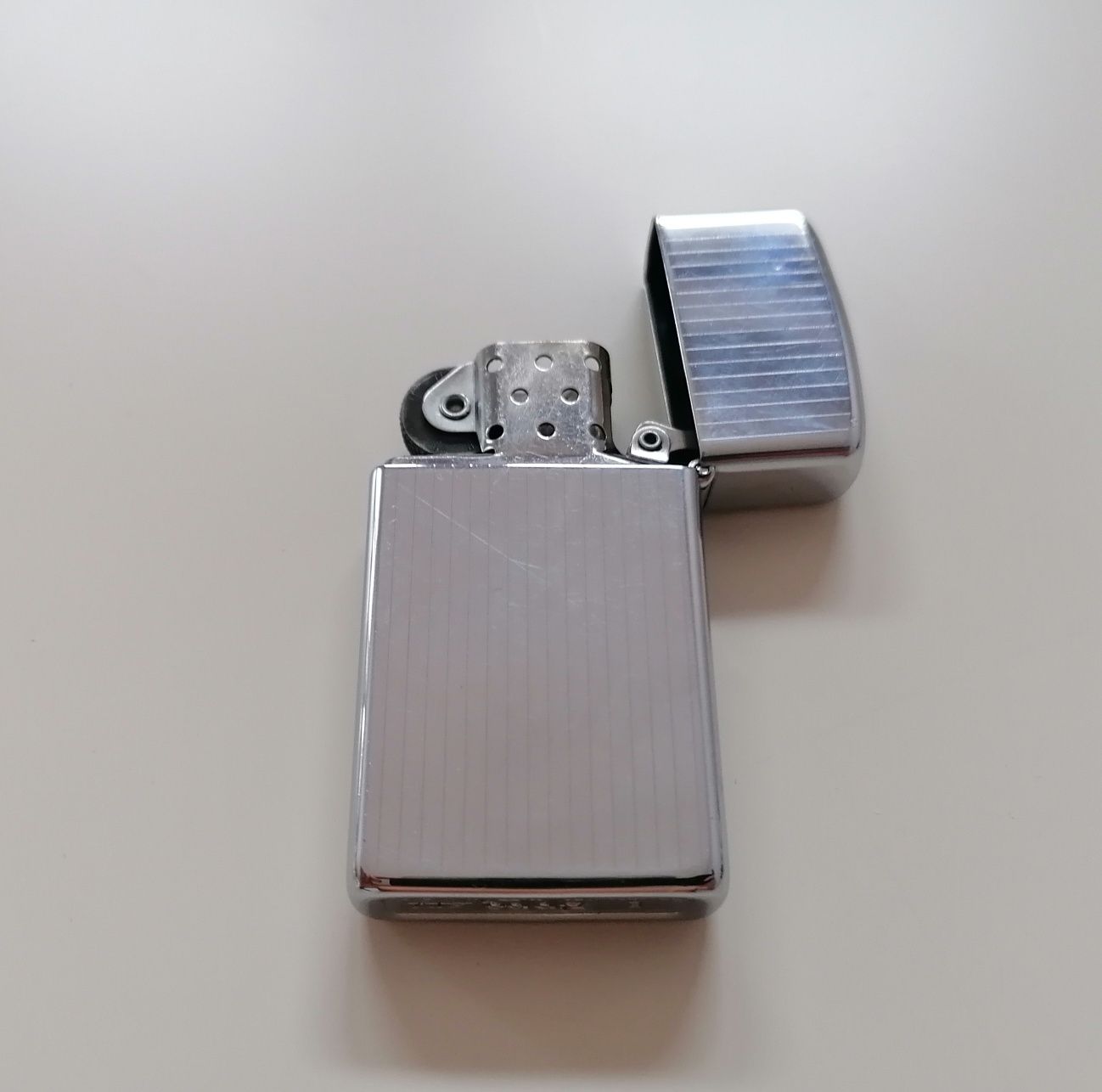 Zippo Slim Diagonal z 1998 roku jak nowa