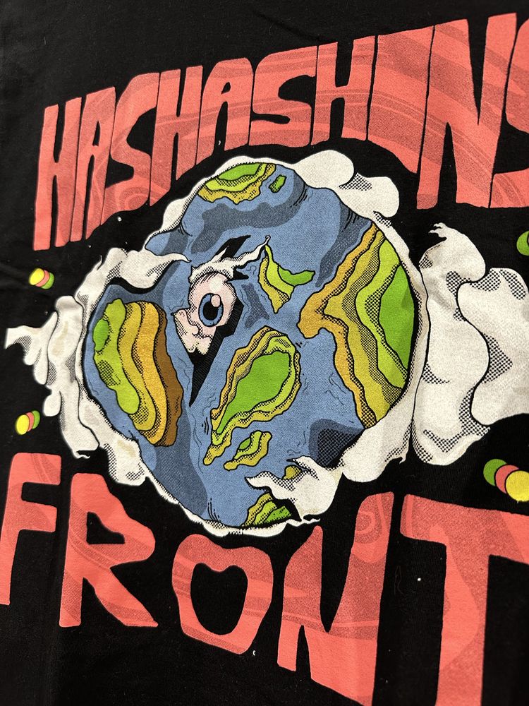 Czarny T-Shirt Hashashins