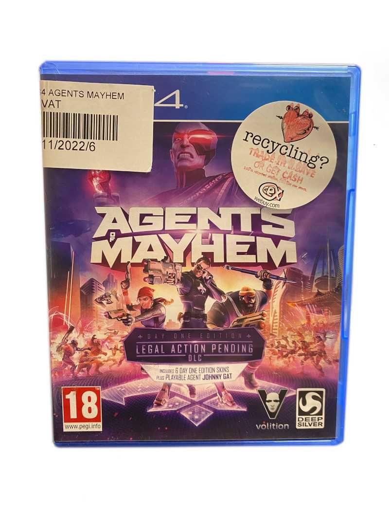 Gra Agents Mayhem na PS4