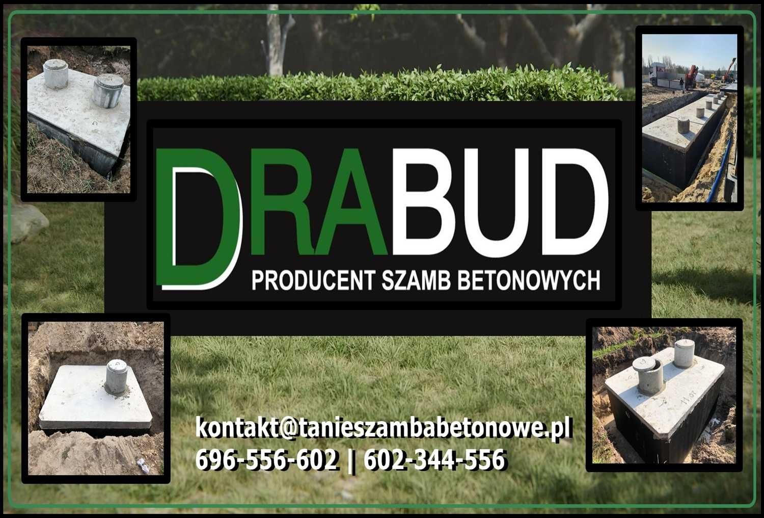 Szambo betonowe, szybka dostawa, różne pojemności, atrakcyjne ceny