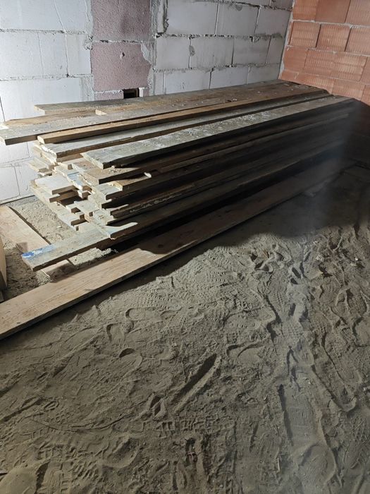 Deski budowlane używane