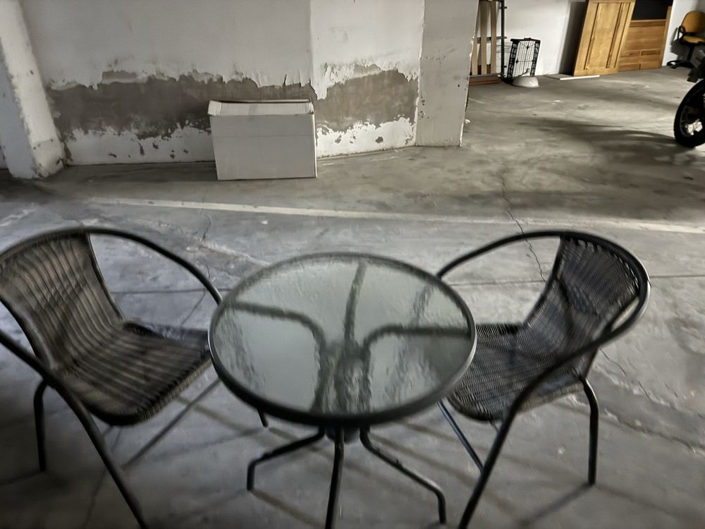 Mesa com cadeiras esplanada