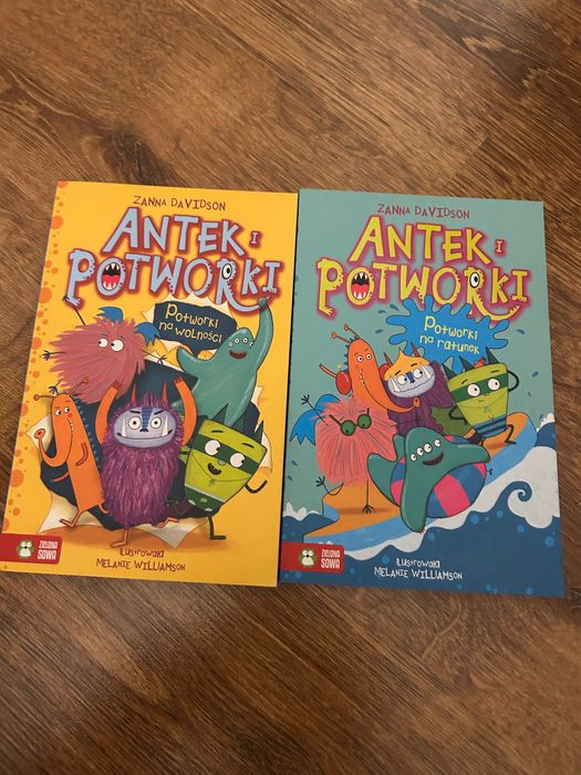 Antek i potworki potworki na wolności na ratunek zestaw