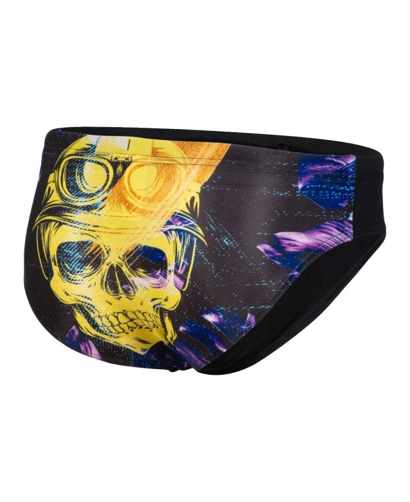 Slipy kąpielowe chłopięce Arena Crazy Skulls 140