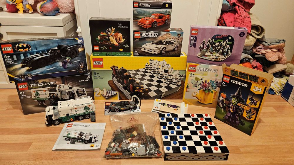 Lego nowe i używane MIX 11 zestawów w niskiej cenie
