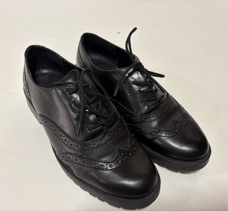 Жіночі туфлі оксфорди шкіряні 38р від Vera Pelle