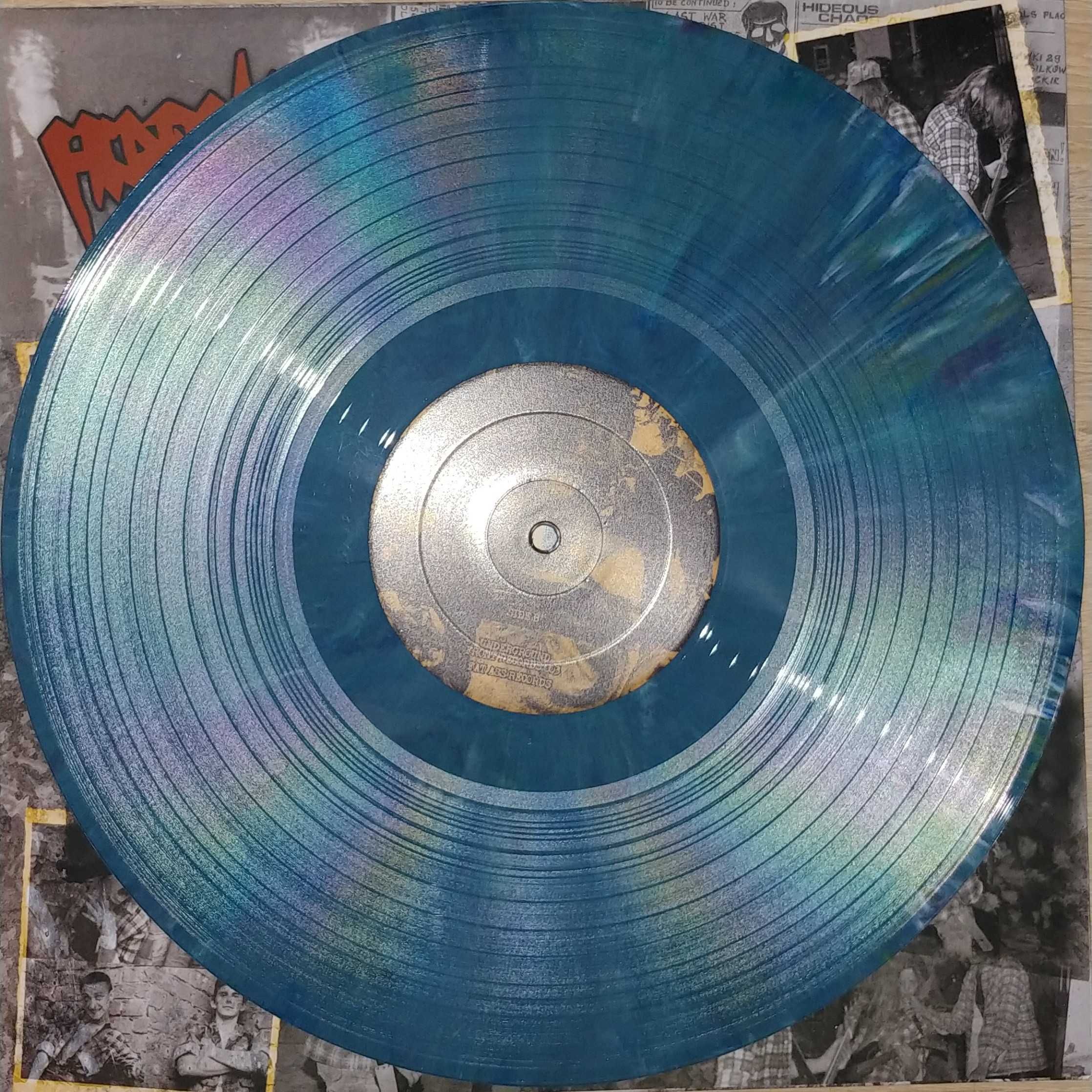 Hideos Chaos / Front Terror - split LP ( COLOUR WINYL) Płyta winylowa.