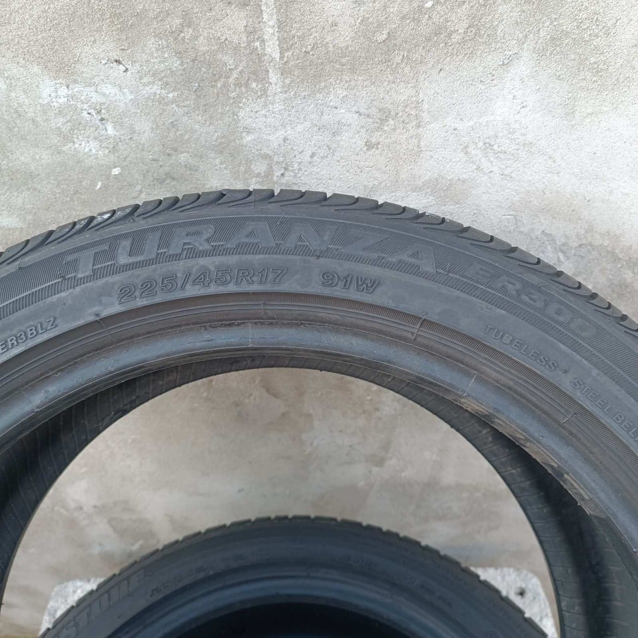 Літні шини Bridgestone Turanza 225/45R17 91w. Дзвоніть!