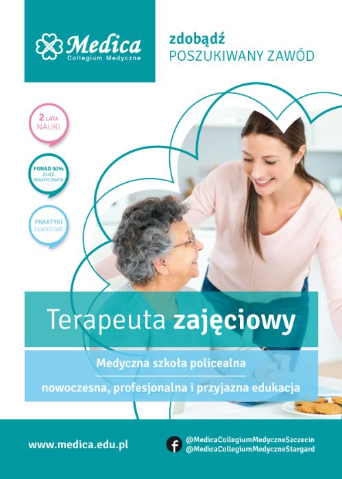 Terapeuta zajęciowy - zajęcia już we wrześniu 2025 !