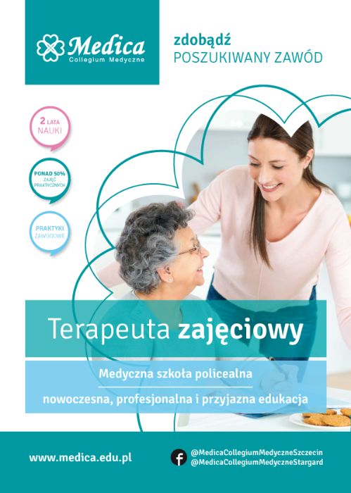 Terapeuta zajęciowy - zajęcia już we wrześniu 2024 !