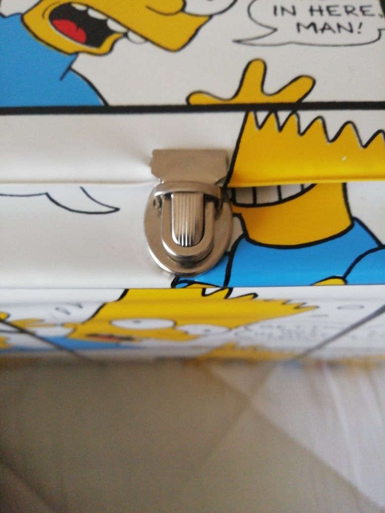 Caixa de arrumo dos Simpsons para criançaArtigo de 1991,.