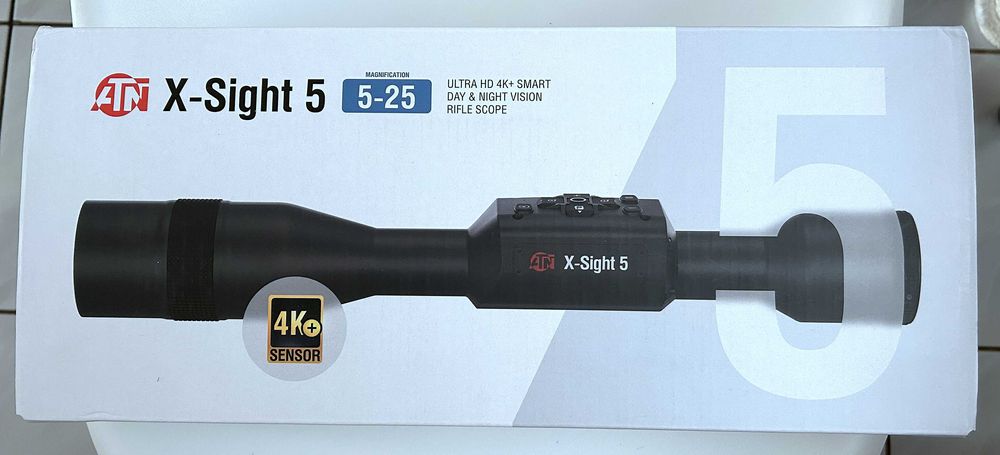 Celownik (luneta) noktowizyjny ATN X-Sight 5 5-25x noktowizor