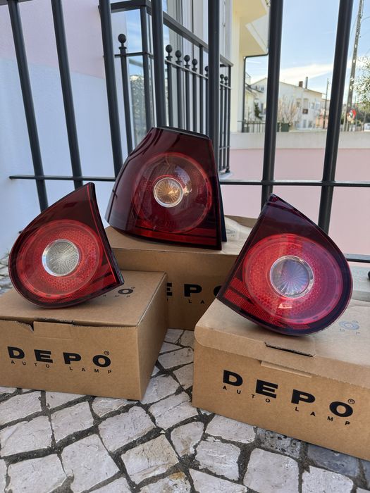 Farolins Golf V R Line escurecidos