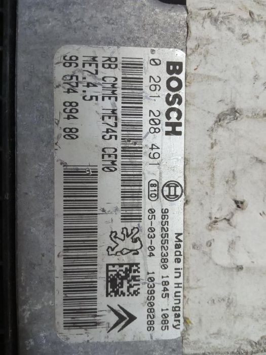 Centralina motor / ECU CITROËN C4 I (LC_)