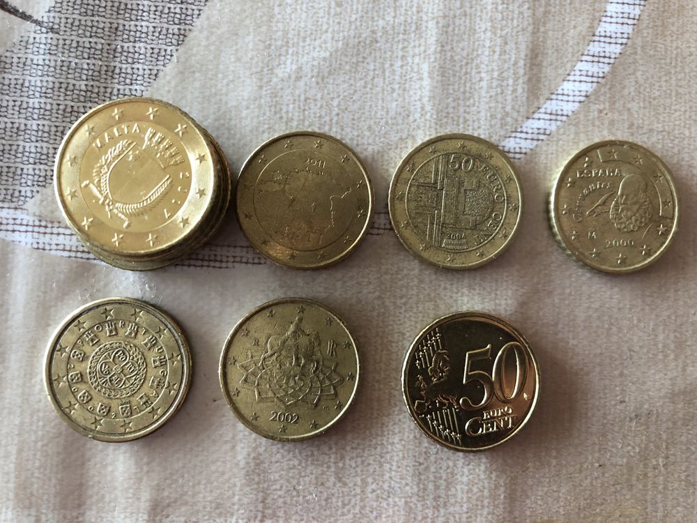 Монеты.Продам-Обменяю Euro и Euro cents.