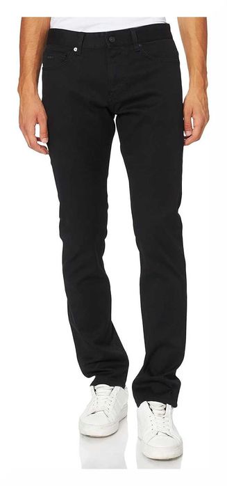 Męskie Jeansy BOSS Czarne Delaware BC-C 34W/32L