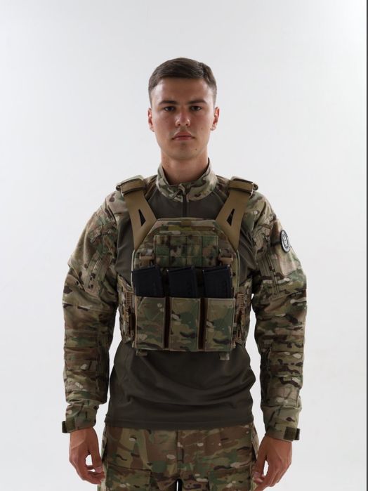 Плитоноска WAS Warrior LPC Carrier V1 with Detachable Triple 5.56