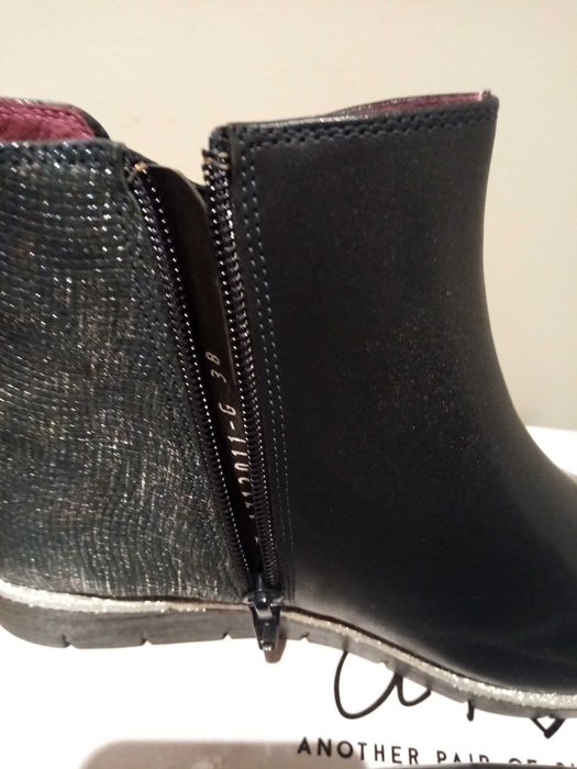 Botins senhora/menina azul marinho 38