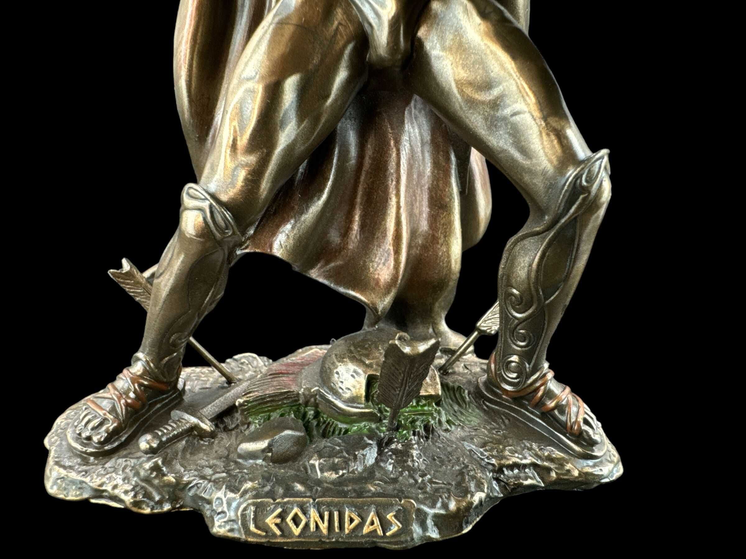 rzeźba figurka LEONIDAS - król  Sparty VERONESE WU78107A4