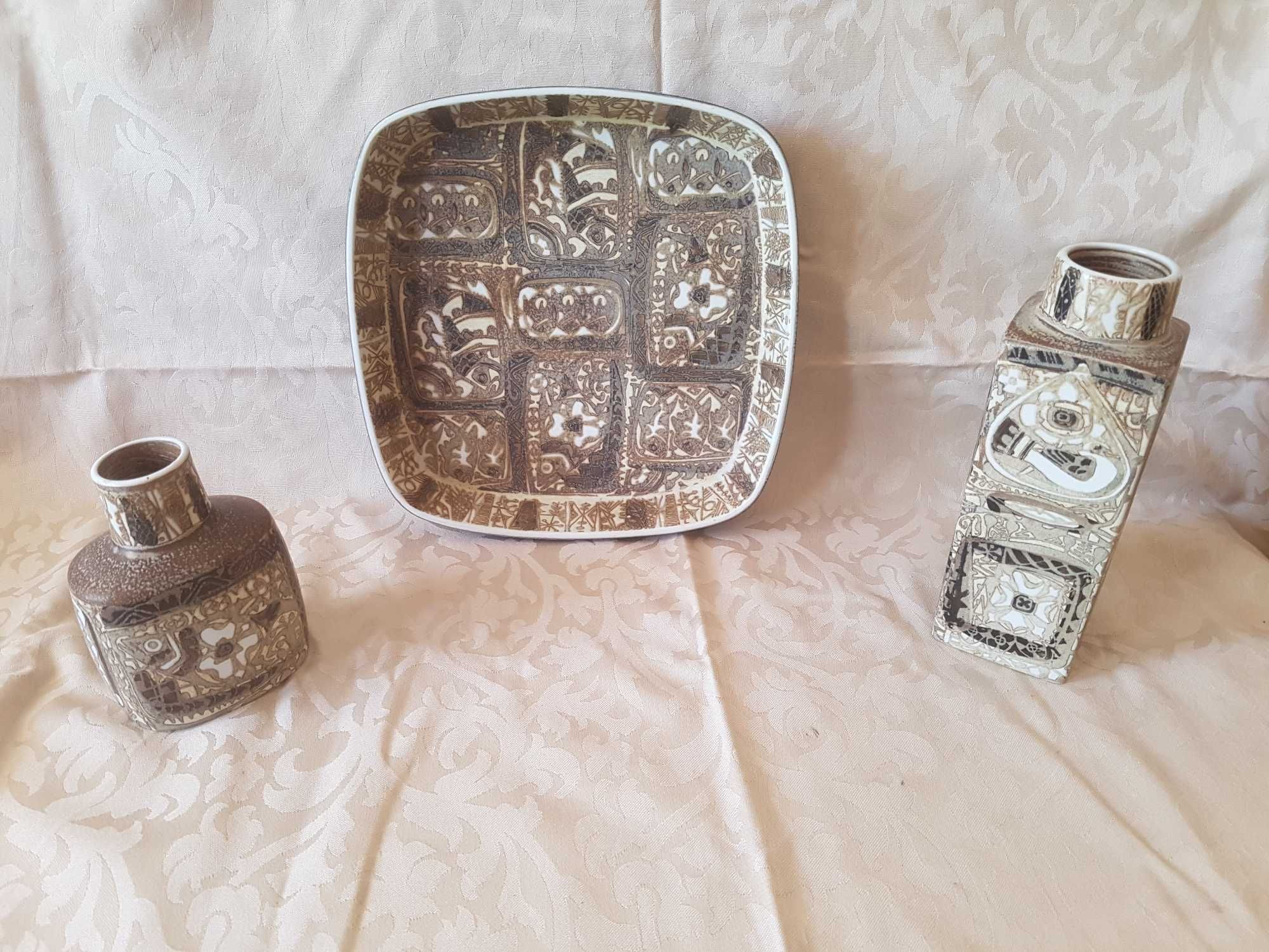 Conjunto "BACA Fajance" de Nils Thorsson, Royal Copenhagen 1960s 1970s