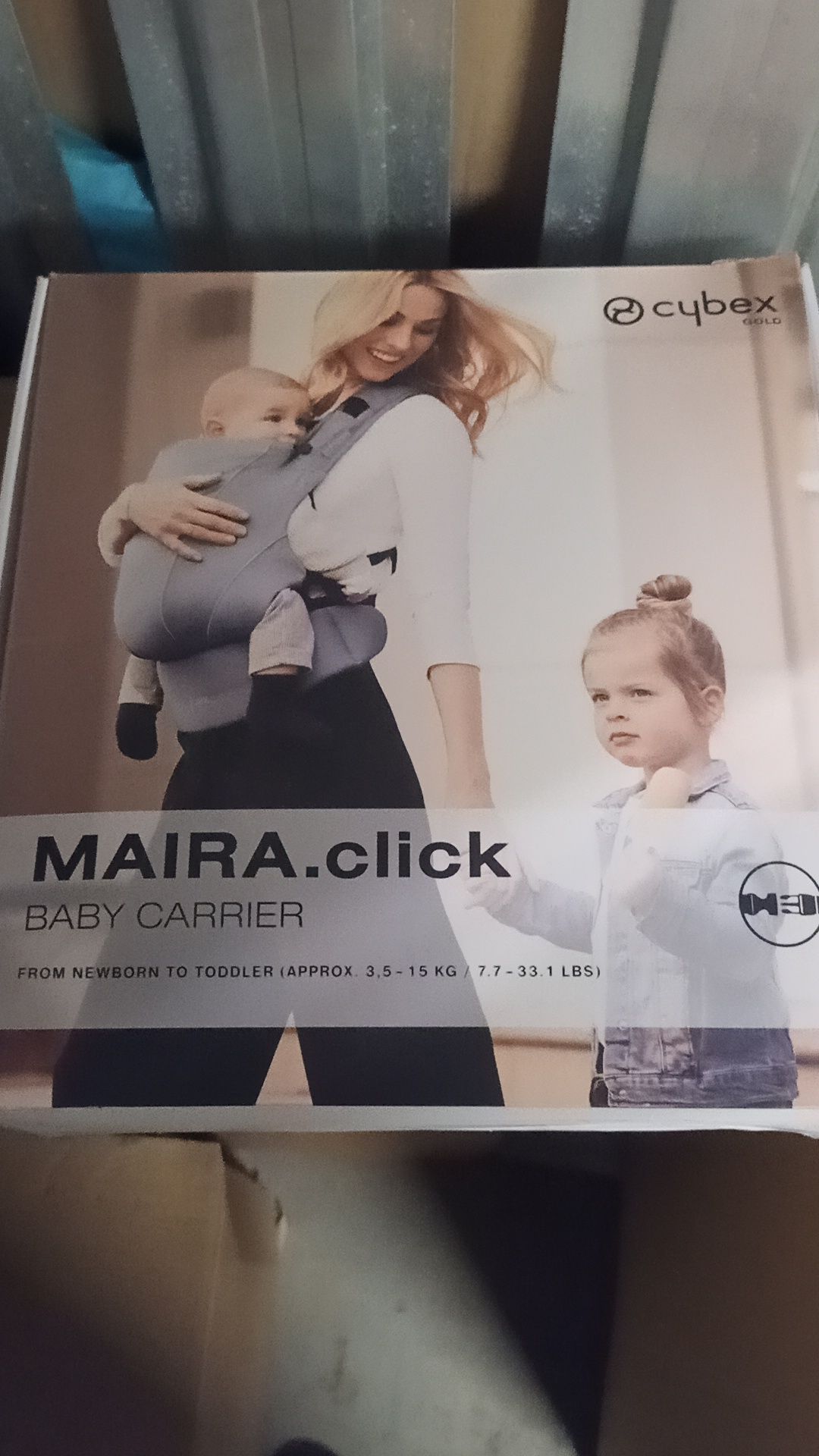 Cybex Maira Click Nosidło Ergonomiczne Stardust Black