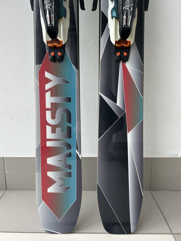 NOWE Narty Freeride Majesty Knife + wiązania Marker Duke EPF  Freeski